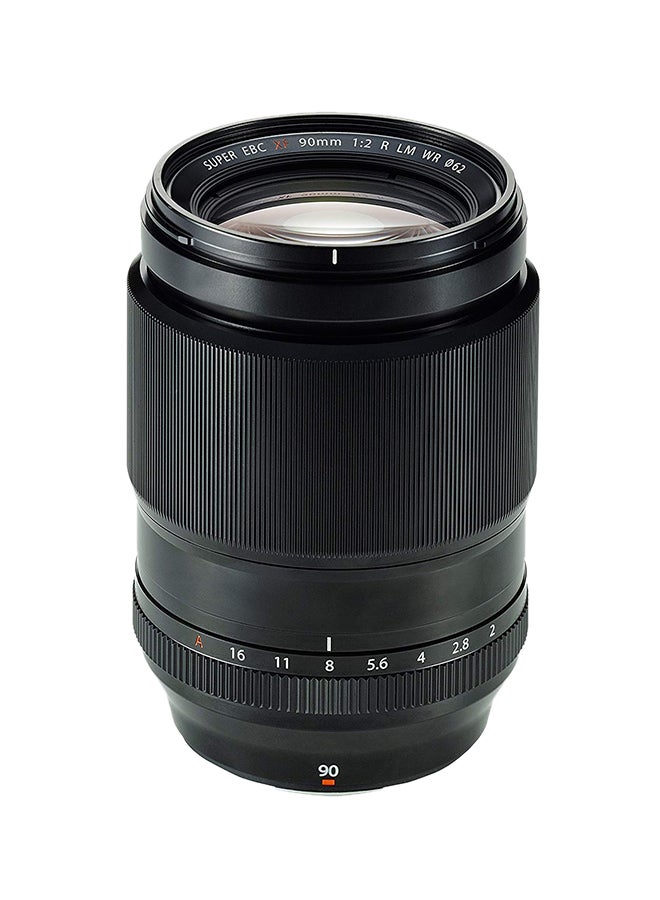 فوجي فيلم عدسة فونجين XF ببعد بؤري 90 مم وفتحة عدسة F2 LR WR أسود - Image 1
