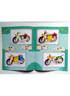 Nabhya Nabhya Class Fun- Kids Metal Construction Based Educational Toy Dhoom Bike 16 Functioning 16 Super Bike, Age 5+ (Multicolour)  - Image 4