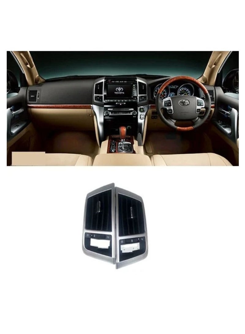 Air Vent Trim for Toyota Land Cruiser 2008–2015 Interior AC Vent Cover High Quality Compatible Fit - Image 1