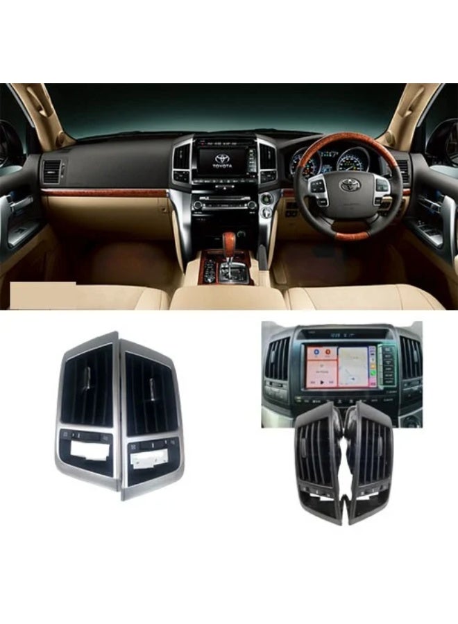 Air Vent Trim for Toyota Land Cruiser 2008–2015 Interior AC Vent Cover High Quality Compatible Fit - Image 2