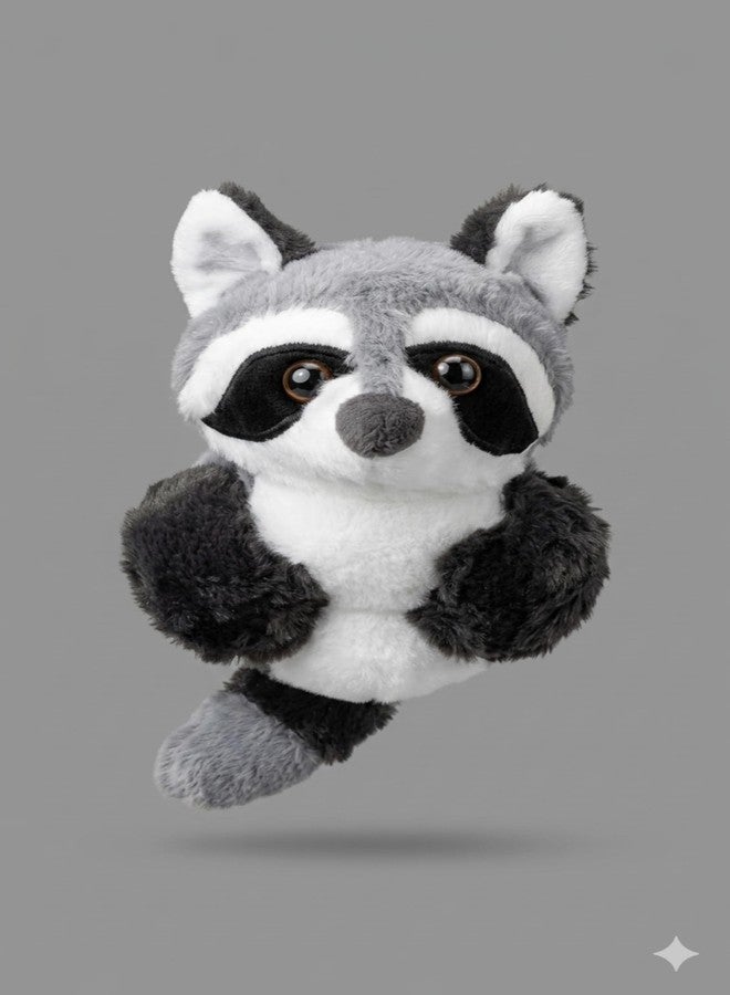 ZQBIEE Cute Animal Slap Wrist Band for Kids-Raccoon Grey Pack Of 1 - Image 2