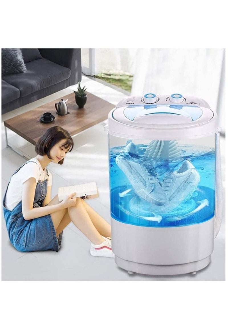 ELTRAZONE Mini Shoes Washer Blue-Ray Bacteriostatic Small Portable Washing Machine Shoes Washer And Dryer Mini Wash Machine For Shoes - Image 2