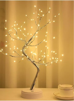 INKBIRD Inkbird Spirit Fairy Light Tree Lamp Decorative Tabletop LED Lights Prelit Tree Battery USB Operated for Holiday Festival Party Decoration Indoor Decor (Warm White Bonsai Tree Light)  - Image 2