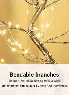 INKBIRD Inkbird Spirit Fairy Light Tree Lamp Decorative Tabletop LED Lights Prelit Tree Battery USB Operated for Holiday Festival Party Decoration Indoor Decor (Warm White Bonsai Tree Light)  - Image 3