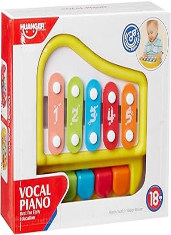 OR Huanger Vocal Piano with 5-Tones, Multicolor 