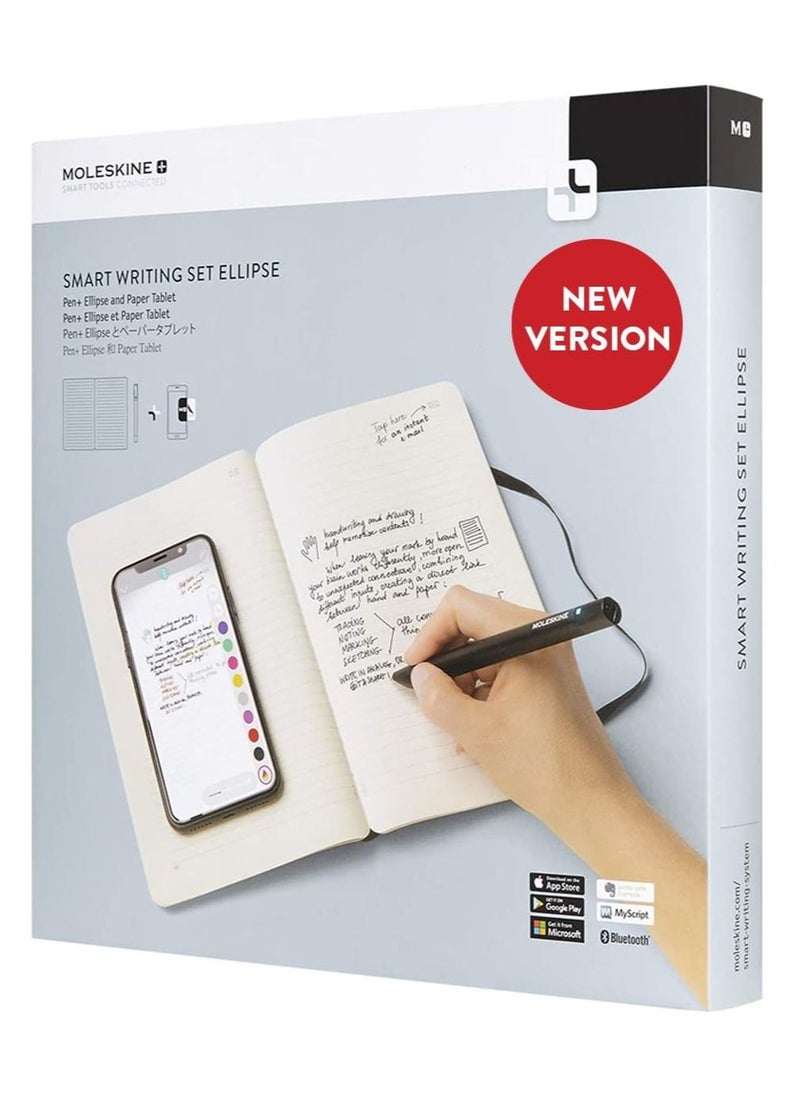 MOLESKINE - Ellipse Smart Writing Pen Set with Ruled Smart Notebook - Image 1