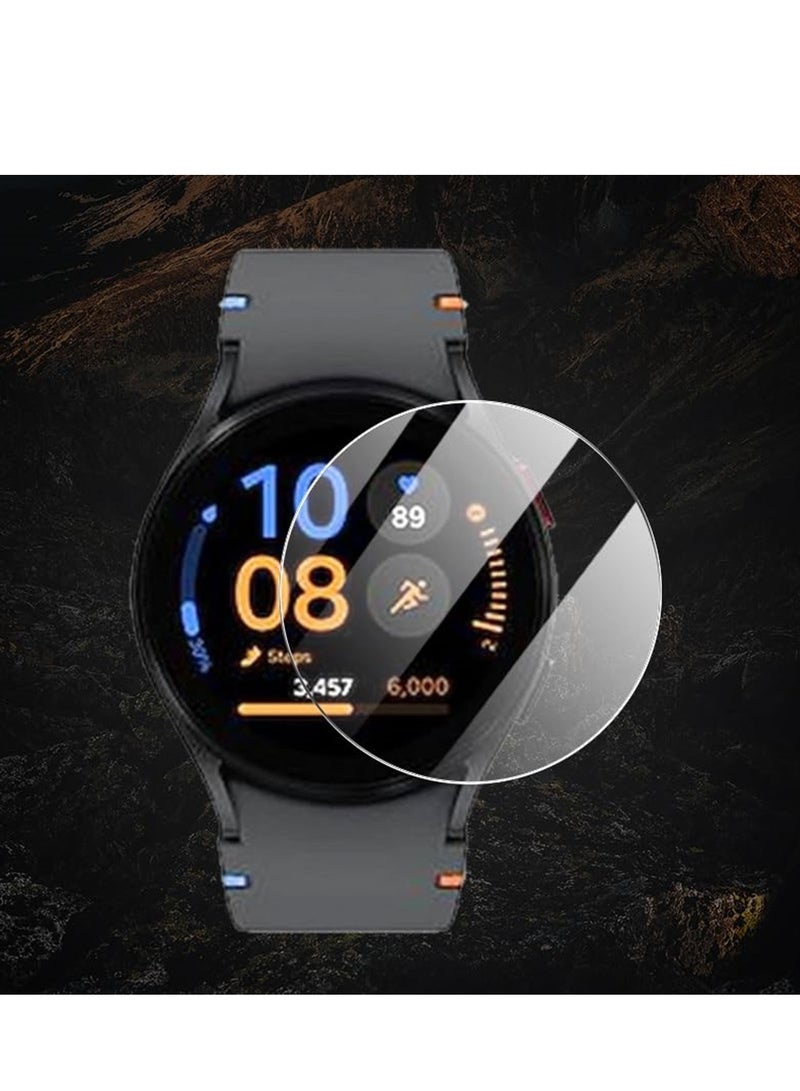 (3Pack) Screen Protector Compatible For Samsung Galaxy Watch7 40mm Ultra Clear 2.5D Slim 9H Tempered Glass Film (Watch7 40mm Clear Glass)  - Image 1