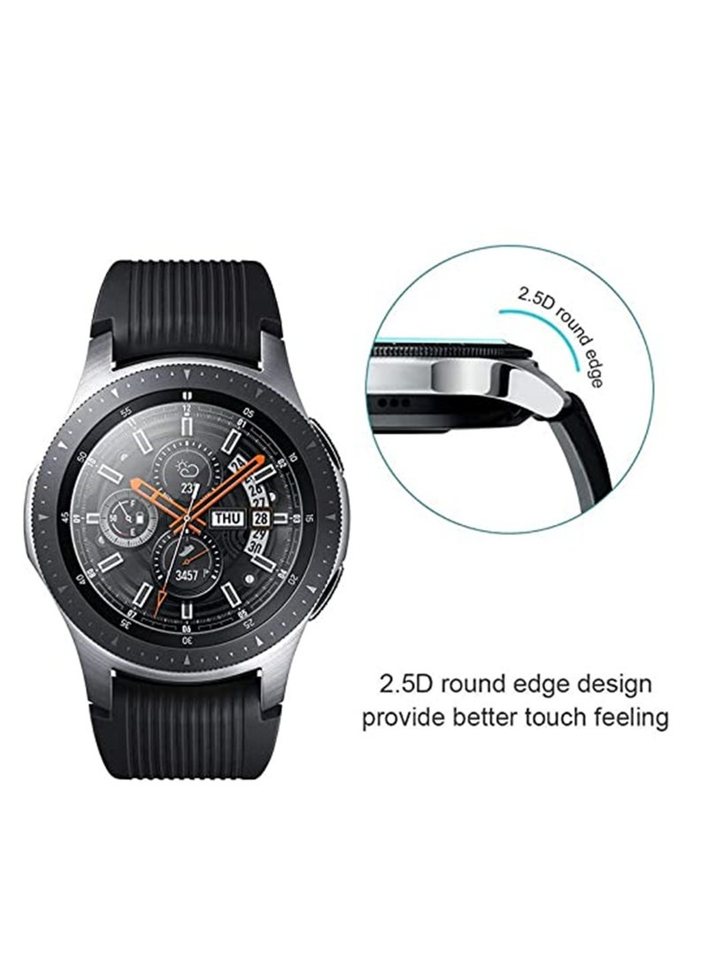 (3Pack) Screen Protector Compatible For Samsung Galaxy Watch7 40mm Ultra Clear 2.5D Slim 9H Tempered Glass Film (Watch7 40mm Clear Glass)  - Image 4