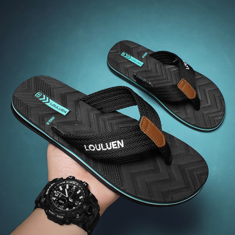 2025 Men'S Shoes Independent Station Pinduoduo Dropshipping Outdoor Travel Slippers Beach Shoes - Image 2