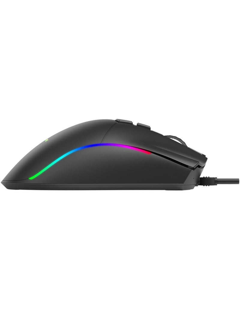 XTRIKE ME GM226 RGB Gaming Mouse - Optical Sensor 7,200 DPI - 7 Programmable Buttons - With Software  - Image 4