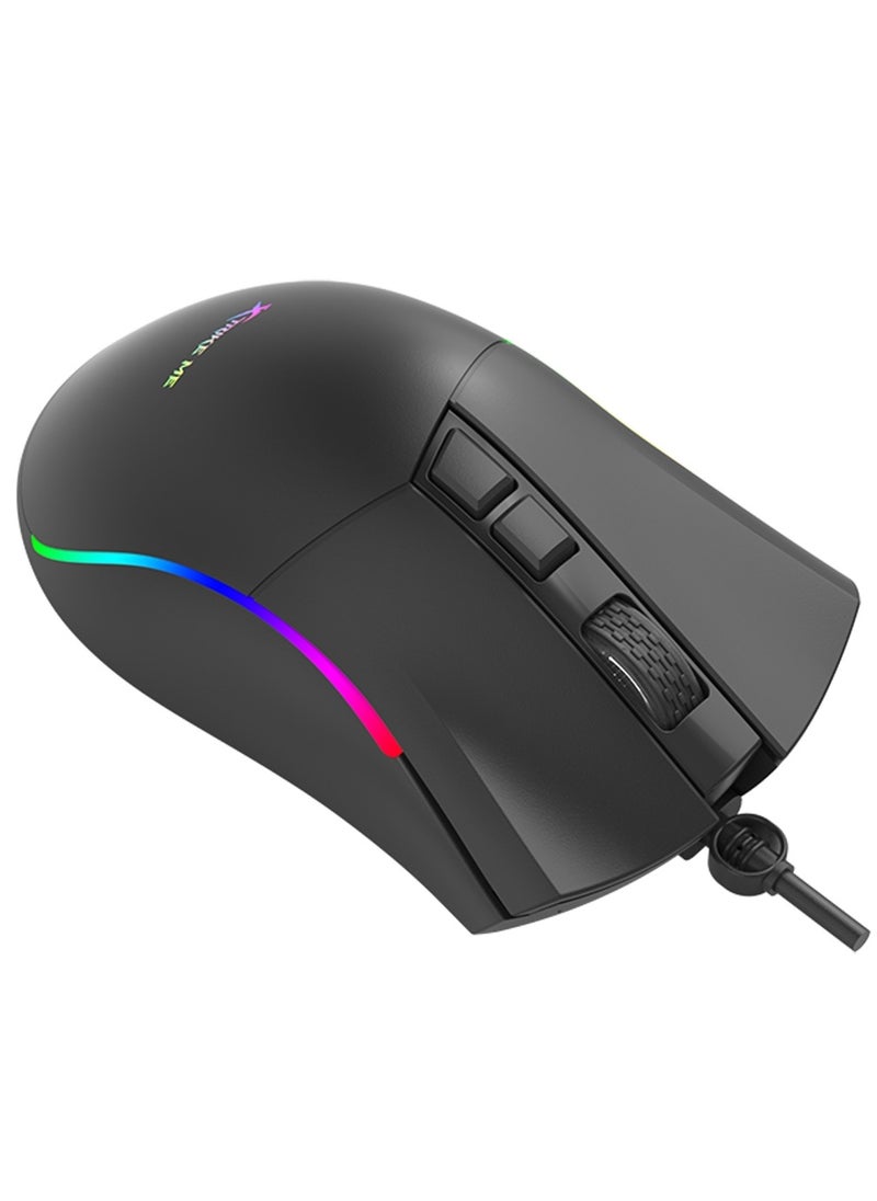 XTRIKE ME GM226 RGB Gaming Mouse - Optical Sensor 7,200 DPI - 7 Programmable Buttons - With Software  - Image 2