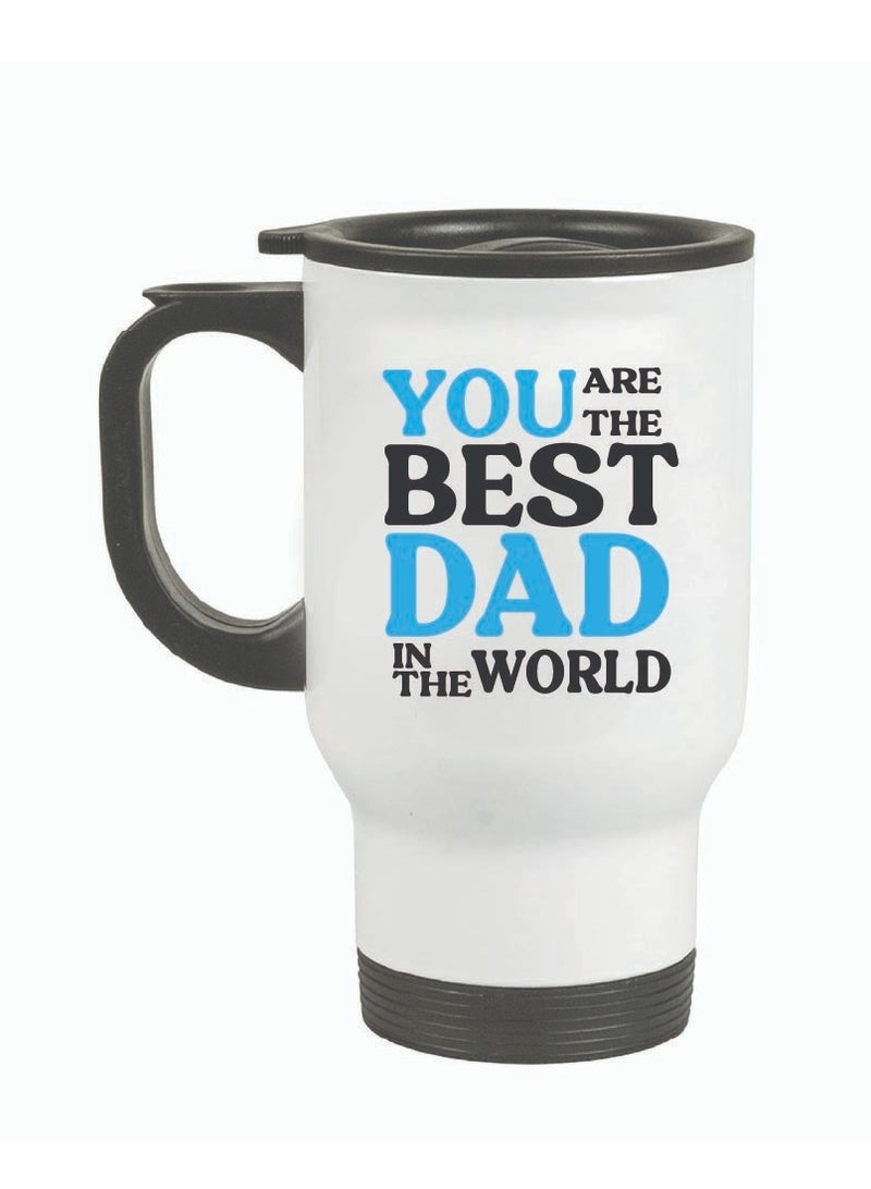 PRINTSHOP4ME Father's Day Travel Mug - Dad's Birthday Gifts from Daughter and Son - Gifts for Dad - Dad’s Travel Mug - Dad Gifts - Dad Appreciation Gifts - Gift for Daddy  - Image 1