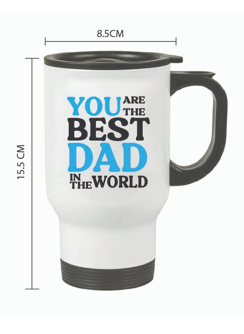 PRINTSHOP4ME Father's Day Travel Mug - Dad's Birthday Gifts from Daughter and Son - Gifts for Dad - Dad’s Travel Mug - Dad Gifts - Dad Appreciation Gifts - Gift for Daddy  - Image 2
