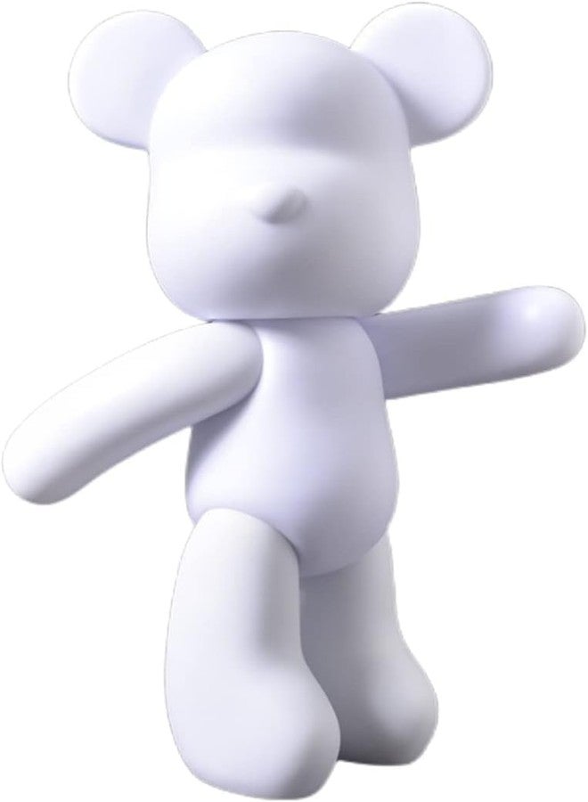 Artnery DIY Creative Painting Violent Fluid Bear Toys Doll 18 cm Figure Kit, Handmade Home Decorations Painting Craft Set - Image 1