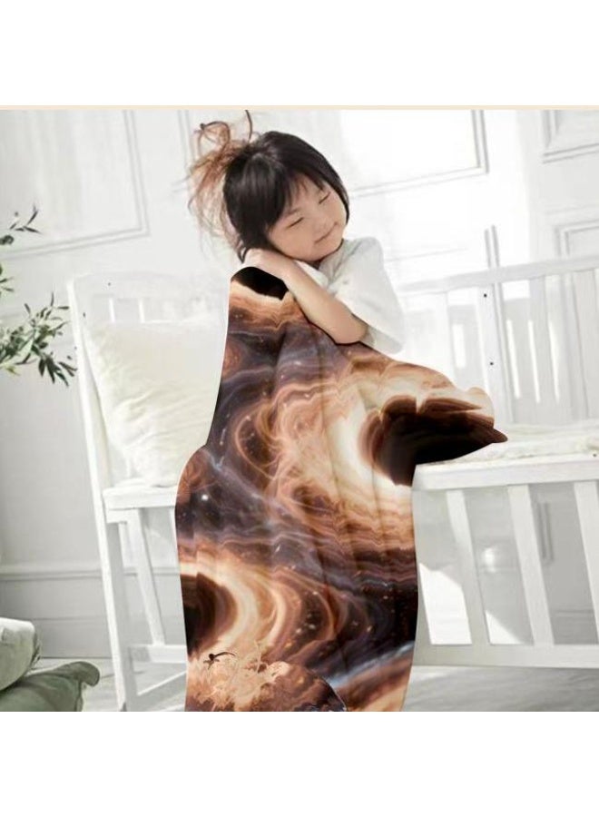 general Baby and children's cartoon flannel thin blanket (warm and comfortable, suitable for sleep, game use) 70cm*100cm - Image 3