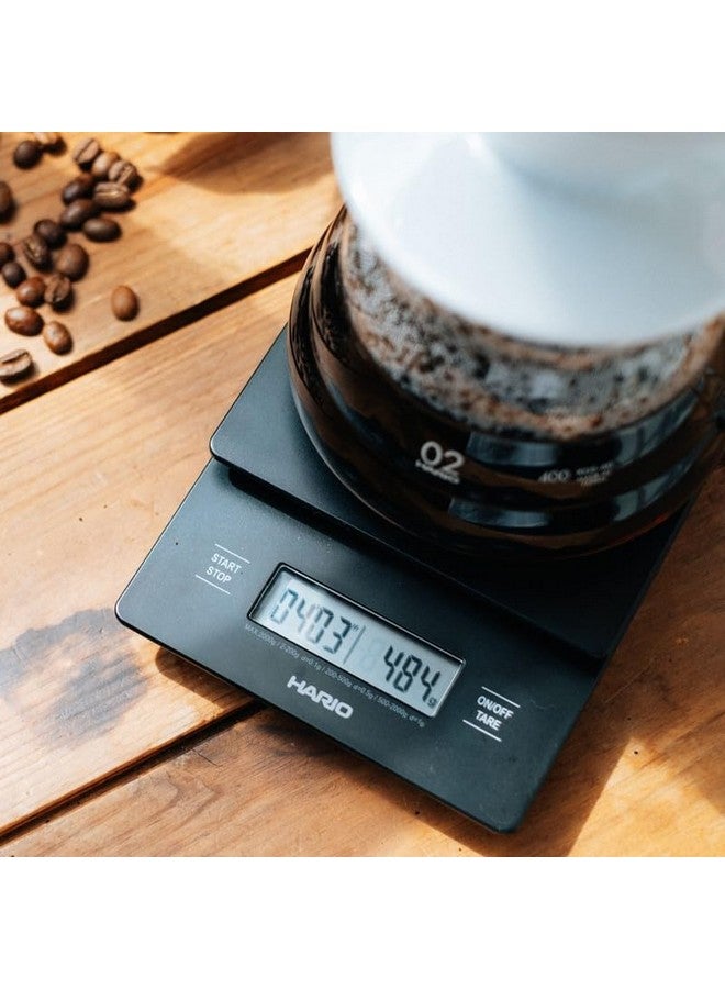 هاريو ميزان هاريو V60 للتنقيط، أسود (موديل جديد) - Image 5