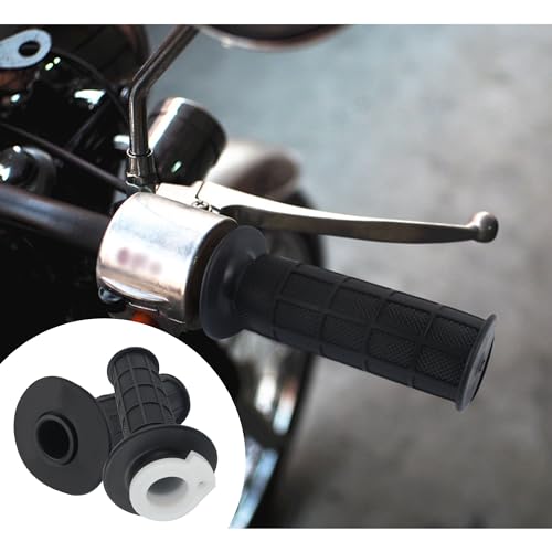 IHOTDER Throttle Cable Kit,Motorcycle Handlebar Grips with Twist Throttle & 47" Throttle Cables,Universal Bike Throttle Assembly Compatible with 7/8" 110-250cc Motorcycle Bike ATV - Image 3