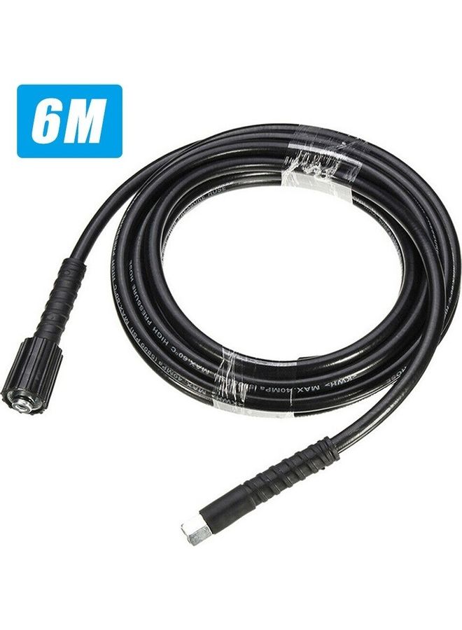 Jet Washer Hose Tube For Karcher K2 K3 Black 6meter  - Image 1