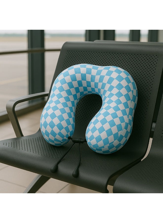 توشيونيكس وسادة ناعمة من إسفنج الذاكرة على شكل حرف U للأطفال والكبار - مثالية للاستخدام في الطائرة والسيارة والمكتب والمنزل - Image 3