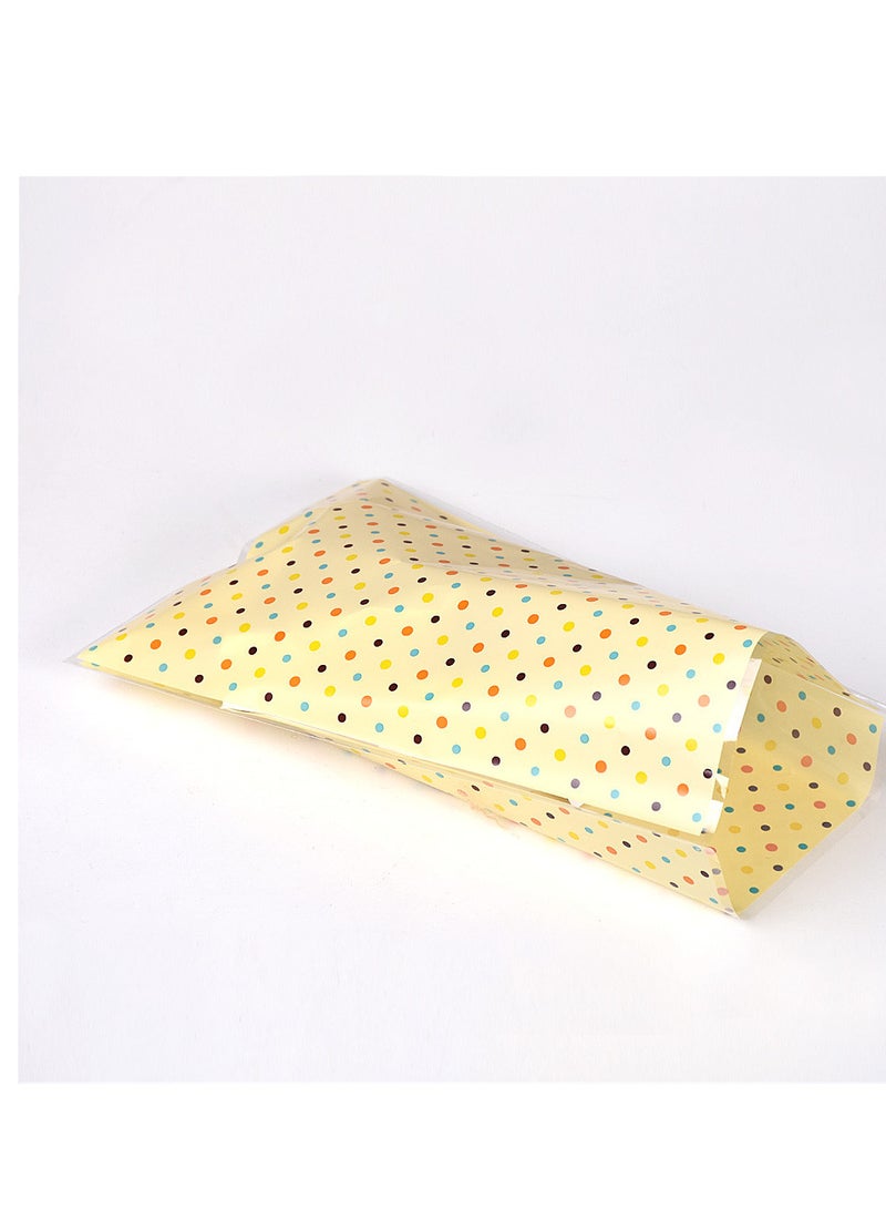 Generic A set of (25) colorful plastic bags for gifts and distributions - 30*20 cm - Image 1