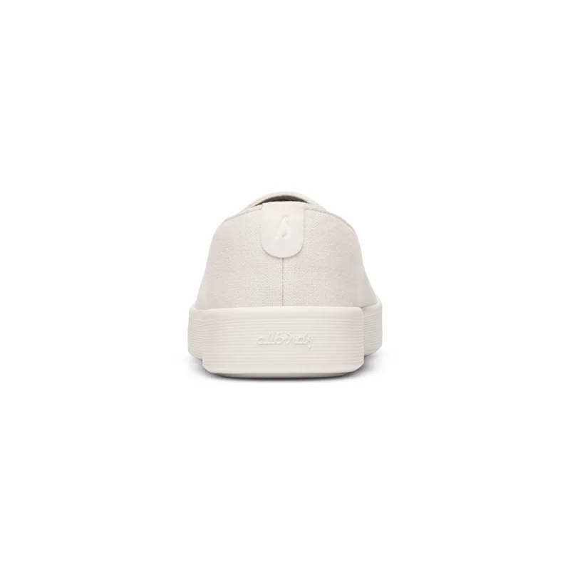 Allbirds  Women's Canvas Cruiser Slip On - Warm White (Natural White Sole) for Women | Best Price UAE