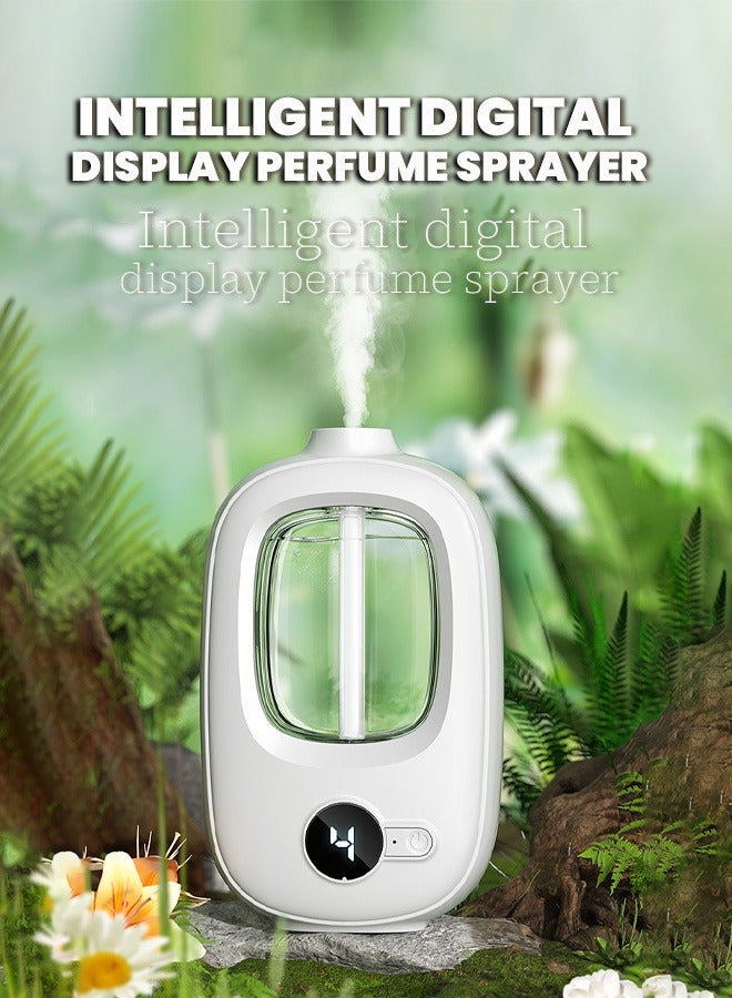 Ultrasonic Essential Oil Diffuser with Smart Digital Display – 4 Timer Settings & 3 Mist Modes, Night Light & Quiet Operation | Safe for Babies & Pregnancy, Relaxing Aromatherapy Gift" - Image 2