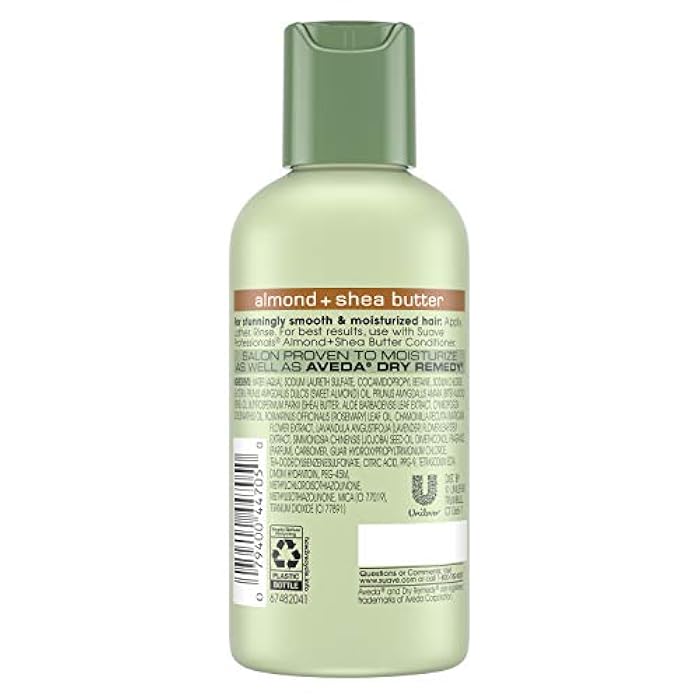 Suave Professionals Shampoo Almond + Shea Butter 3 oz - Image 5