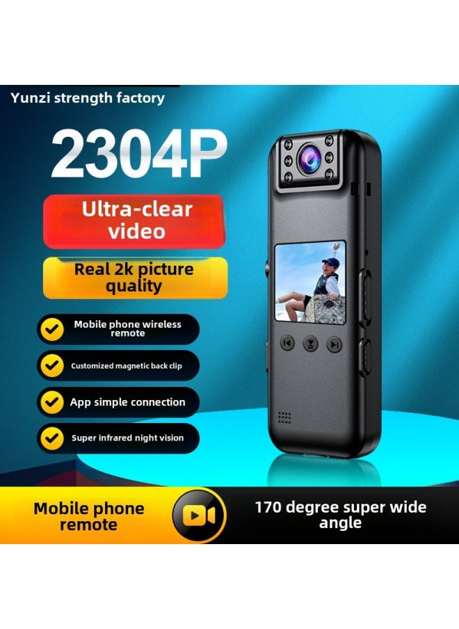 Generic - Wireless Remote Camera Wifi Camera Head Hd Night Vision Chest Movement-Body Color:2k Ultra Clear-wireless Remote Version - Image 1