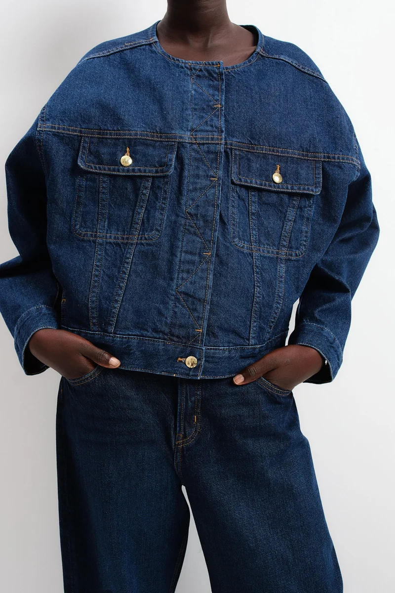 اتش اند ام جاكيت جينز