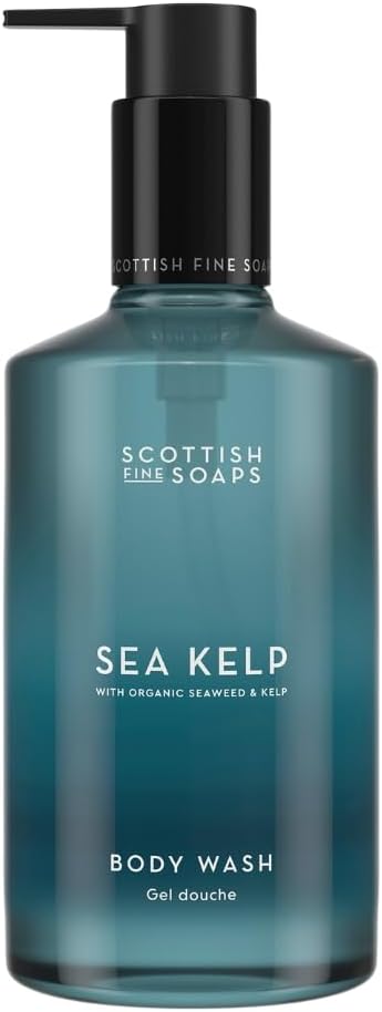 Scottish Fine Soaps Sea Kelp Body Wash 300ml Hydrating Body Wash with Sea Kelp Extract and MineralRich Ingredients