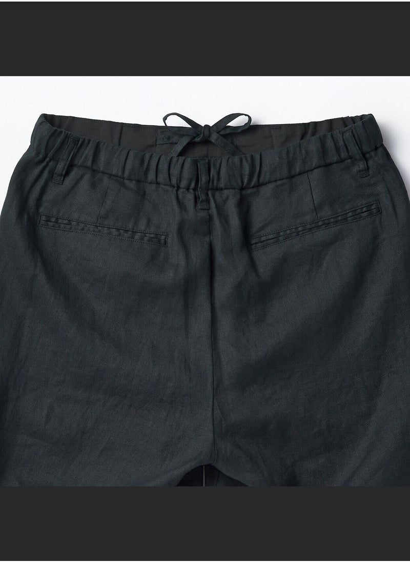 MUJI - Linen Tapered Pants - Image 1