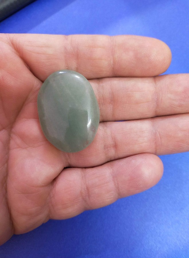 Astroghar Natural Green Aventurine and Rose Quartz Cabochon for Reiki Healing and Grid Making - Image 4