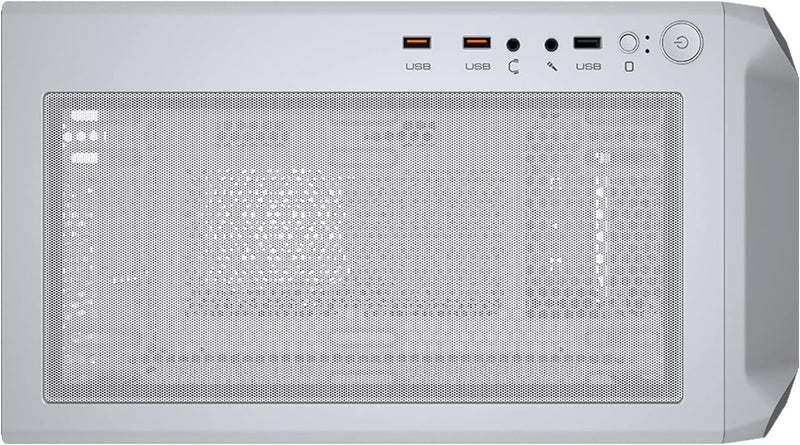 كوجار Cougar Archon 2 RGB، x`Archon 2 RGB Brilliant ARGB علبة برج متوسط مع زجاج مقسى بلوري، أبيض - Image 4