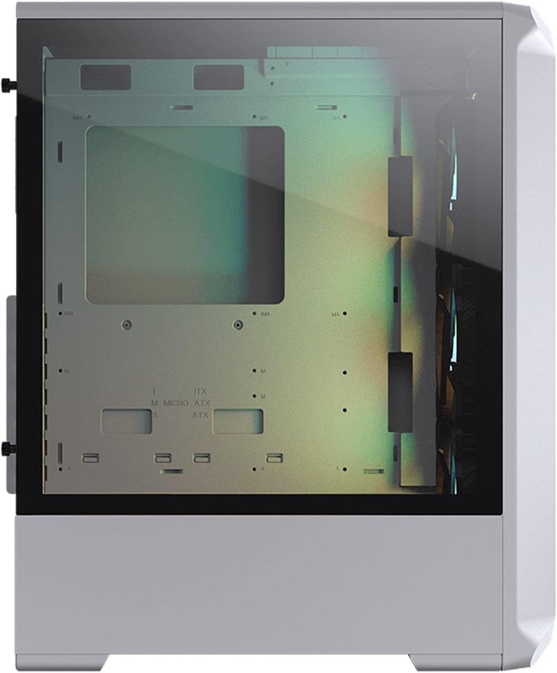 كوجار Cougar Archon 2 RGB، x`Archon 2 RGB Brilliant ARGB علبة برج متوسط مع زجاج مقسى بلوري، أبيض - Image 5