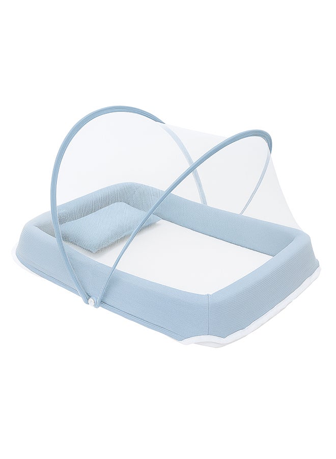 Toyland سرير أطفال مع شبكة حماية من البعوض ووسادة أطفال - Image 1