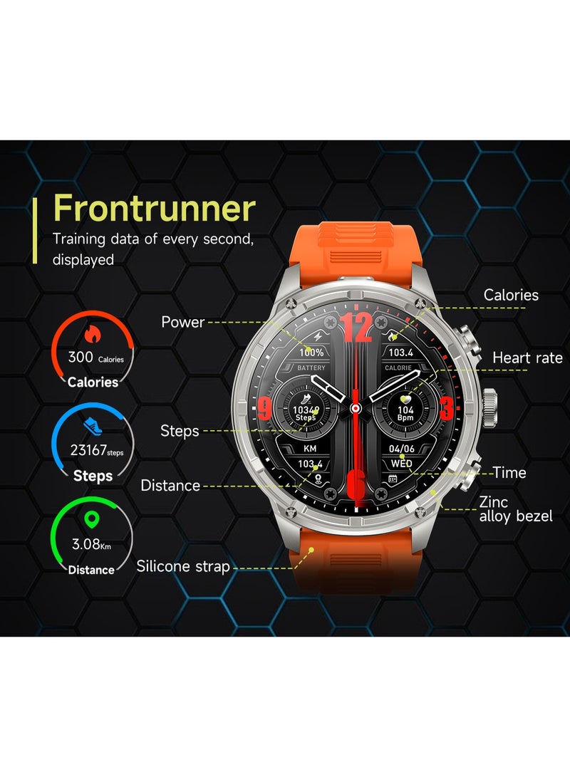 RollsTimi  New Men’s Sports Smart Watch, Bluetooth Call Answering/Dialing, Large-Capacity Battery, Android/iOS Compatible, DIY Custom Watch Face Wallpaper, Sports and Sleep Monitoring, RT V99 - Image 4