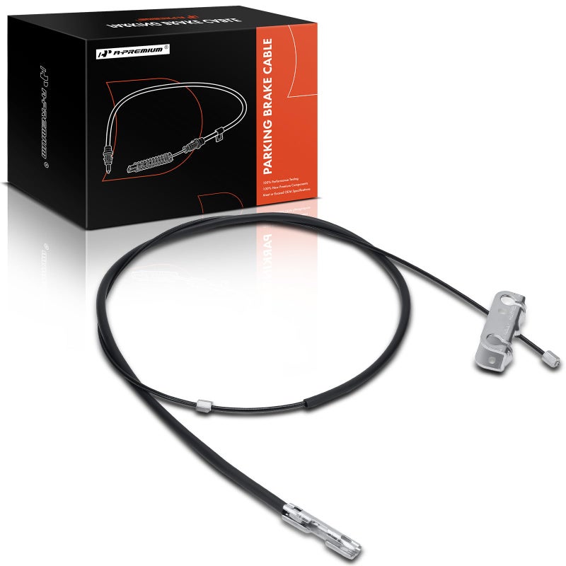APremium Intermediate Side Parking Brake Cable Assembly Compatible with GMC Chevrolet and Cadillac Models Yukon XL 1500 Suburban 1500 Avalanche Escalade ESV Escalade EXT 20072008
