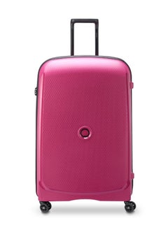 DELSEY Paris Belmont Plus Non Expandable 83cm Check-In Luggage 4 Double Wheel Trolley - Raspberry  - Image 1