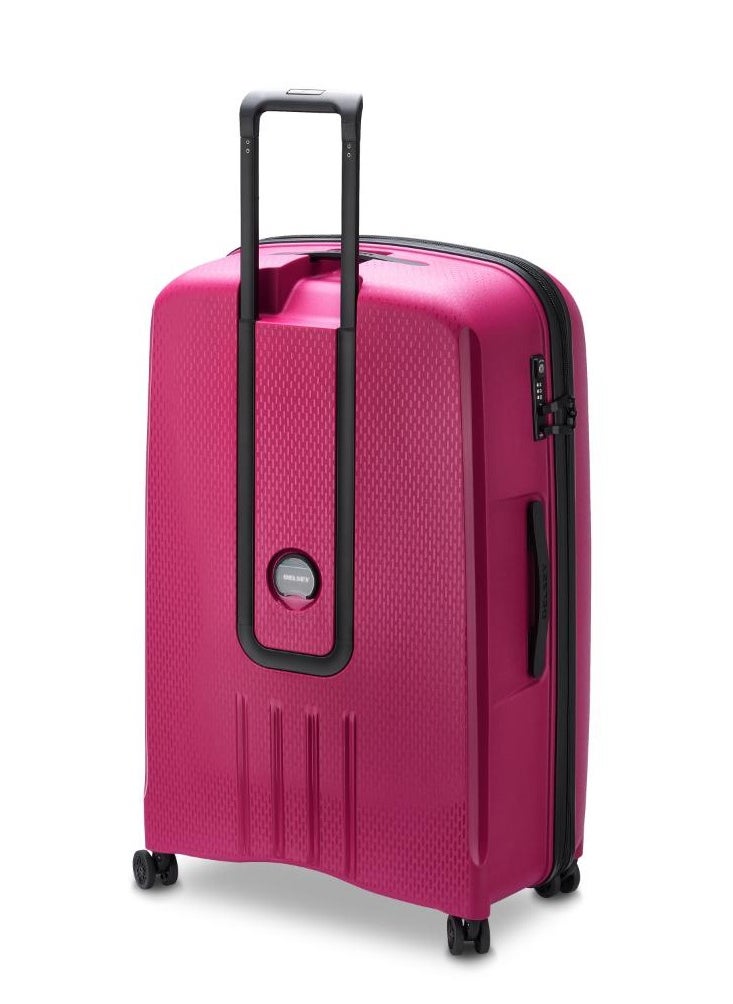 ديلسي _باريس Belmont Plus Non Expandable 83cm Check-In Luggage 4 Double Wheel Trolley Raspberry  - Image 2
