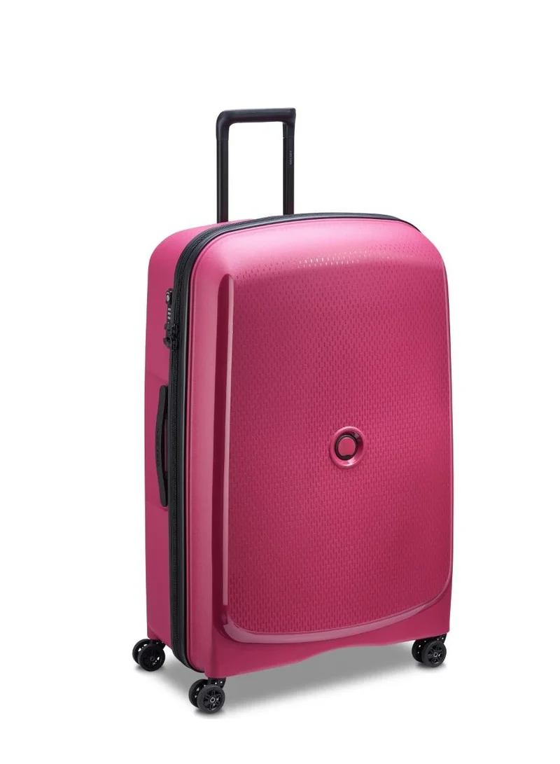 DELSEY Paris Belmont Plus Non Expandable 83cm Check-In Luggage 4 Double Wheel Trolley - Raspberry