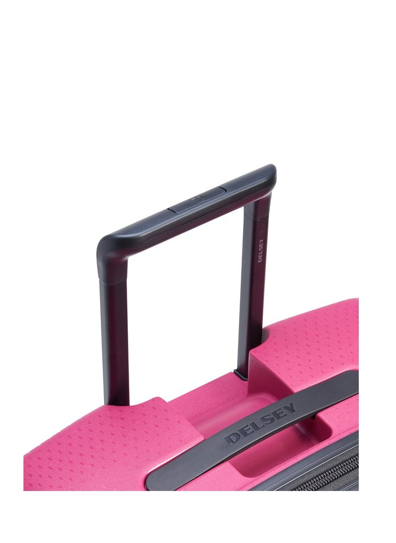ديلسي _باريس Belmont Plus Non Expandable 83cm Check-In Luggage 4 Double Wheel Trolley Raspberry  - Image 5