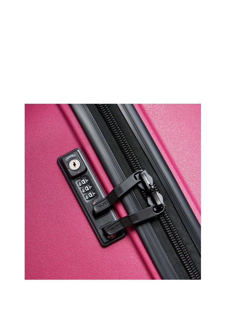 Belmont Plus Non Expandable 83cm Check-In Luggage 4 Double Wheel Trolley - Raspberry
