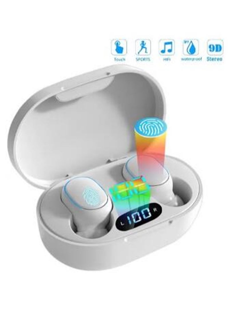 general Smart Earbuds E7S TWS Bluetooth Headphones Mini Earphones with LED Power Display, Built-in High-Definition Microphone, Intelligent Noise Reduction, HiFi Sound Quality, Deep Bass, Smart Touch Control - Image 5