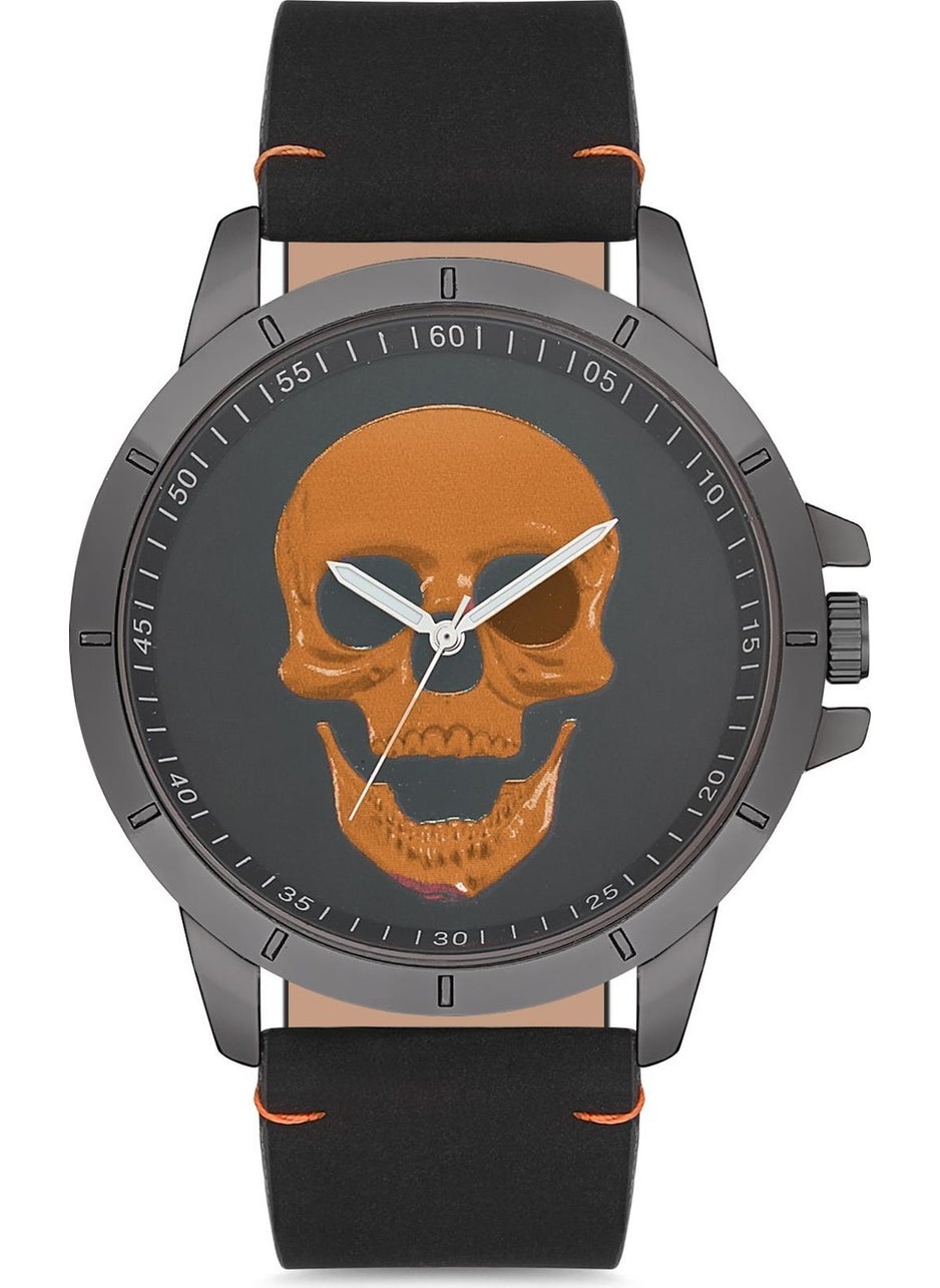 Polo Rucci 2204 Skeleton Patterned Strap Men's Wristwatch 