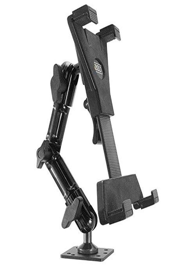 iBolt TabDock FixedPro 360 -Heavy Duty Metal 8" Multi-Angle Drill Base Mount for All 7" - 10" Tablets (iPad, Nexus, Samsung Tab) for Desks, Tables, Countertops : Great for Homes, Businesses, etc. - Image 1