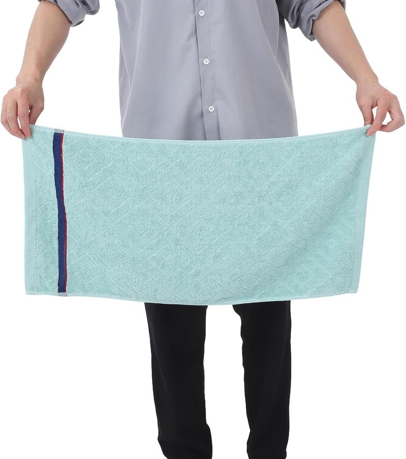 Cotton Absorbent Face Towels and Hand Towels 3pcs, Jacquard Weave, Soft Breathable Bathroom Washcloths for Home, Gym, and Hotel Use - Image 3