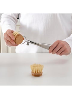 Zaboon Dish-washing brush, stainless steel/beech  - Image 4