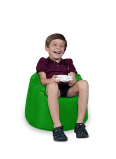 ANDERSON ANDERSON Ultra Soft Small Luxury Waterproof Bean Bag Chair Filling with Beans Highly Comfortable Suitable For Kids Green Colour 