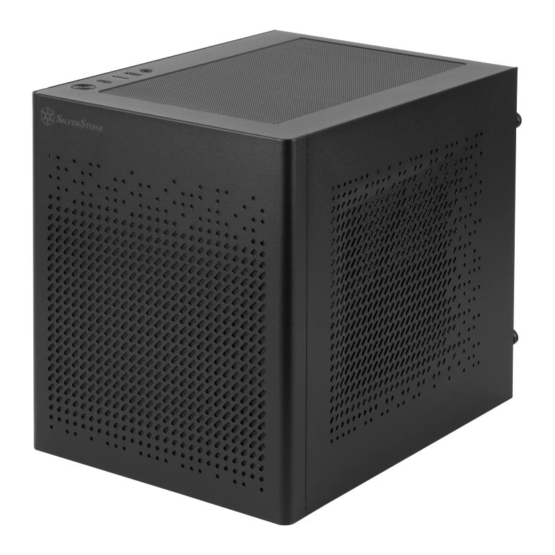 Silverstone Technology SUGO 16 Black Mini-ITX Small Form Factor case with All Steel Construction, SST-SG16B - Image 1