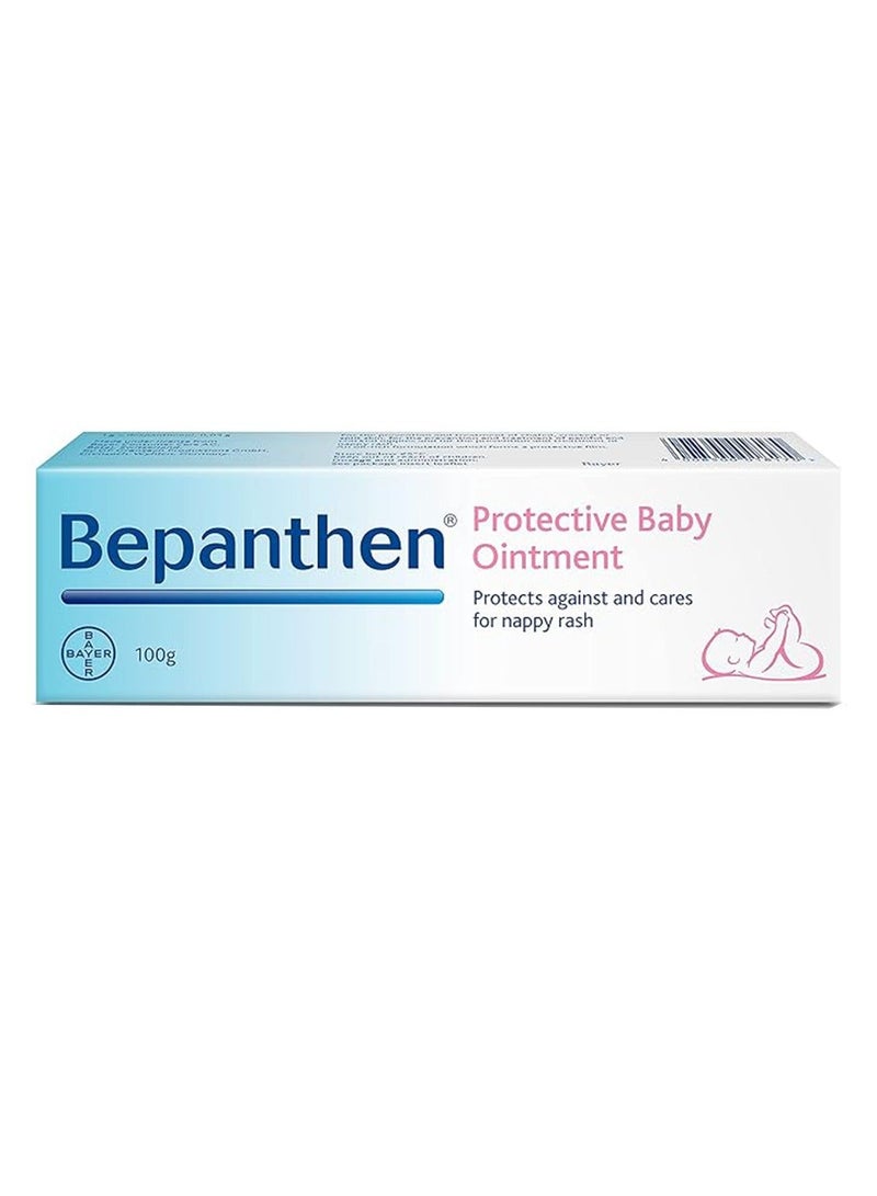 Bepanthen Protective Baby Ointment 100g, Bepanthen Nappy Care Ointment, Gentle Bepanthen Diaper Ointment, Baby Rash Ointment